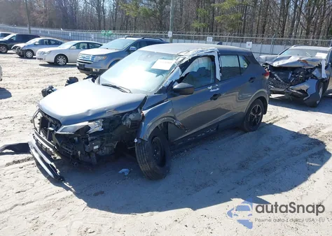 2021 Nissan Kicks S Xtronic Cvt из США, поврежденный, VIN 3N1CP5BVXML553278